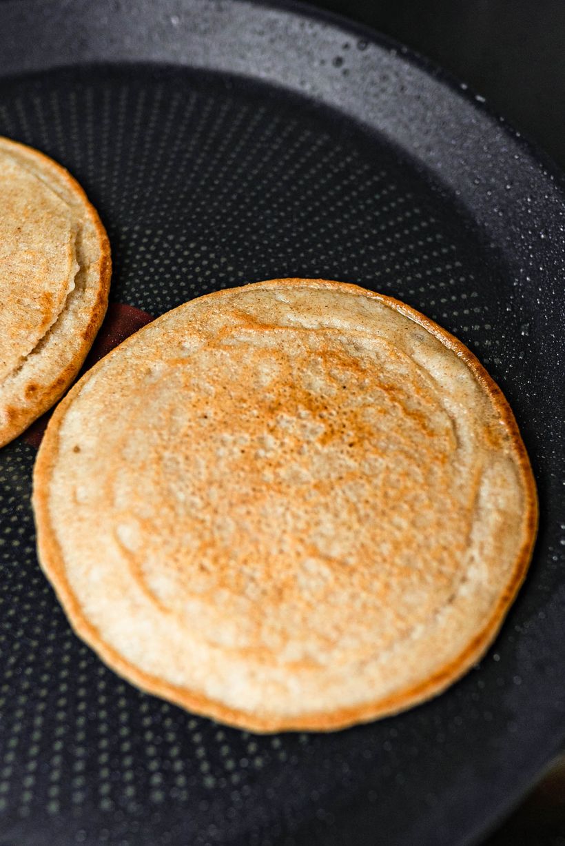 Tofu lívance s arašídovým máslem