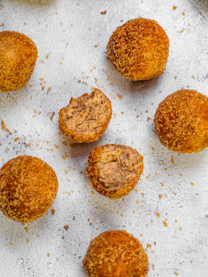 Air Fryer Fried Cake Balls