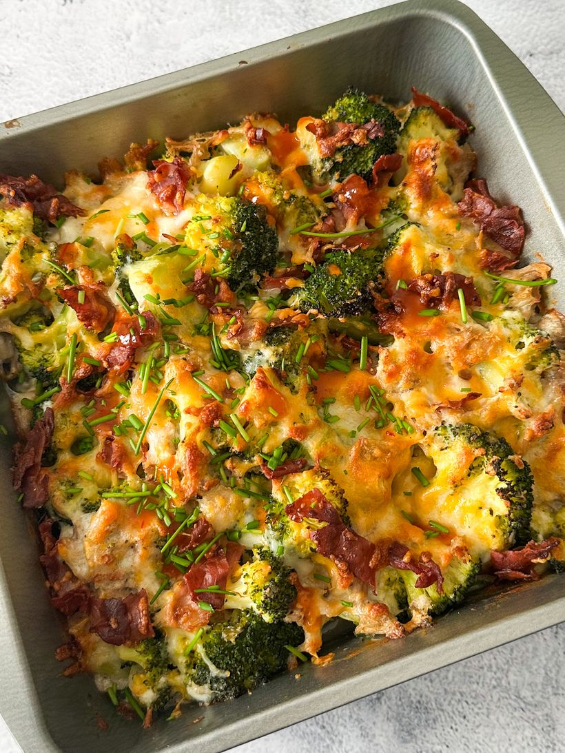 Chicken Broccoli Cheese Bake
