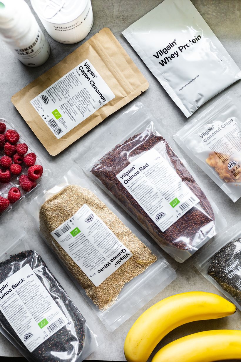 Pečená kaša z quinoy