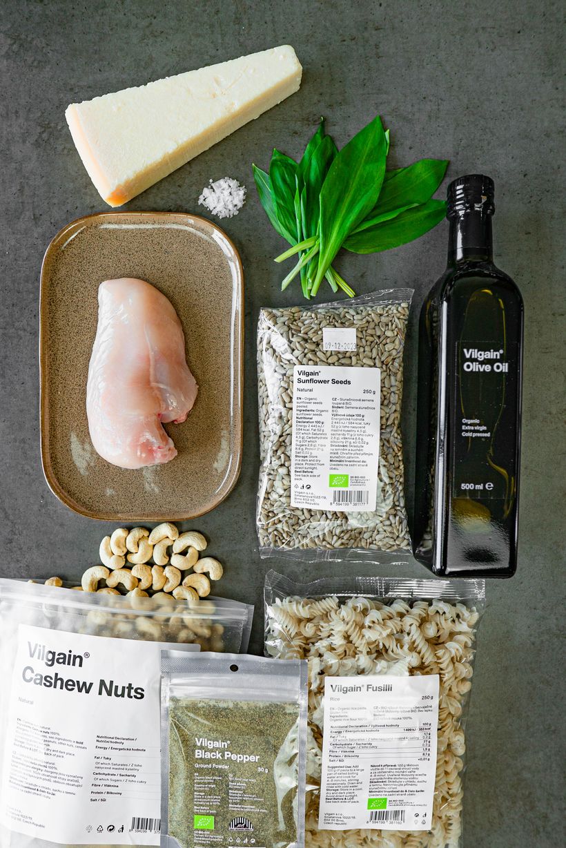 Paste cu pesto de leurdă