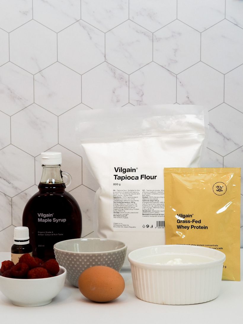 Cottage cheesecake s malinami