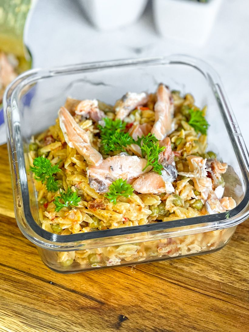 Orzo cu somon