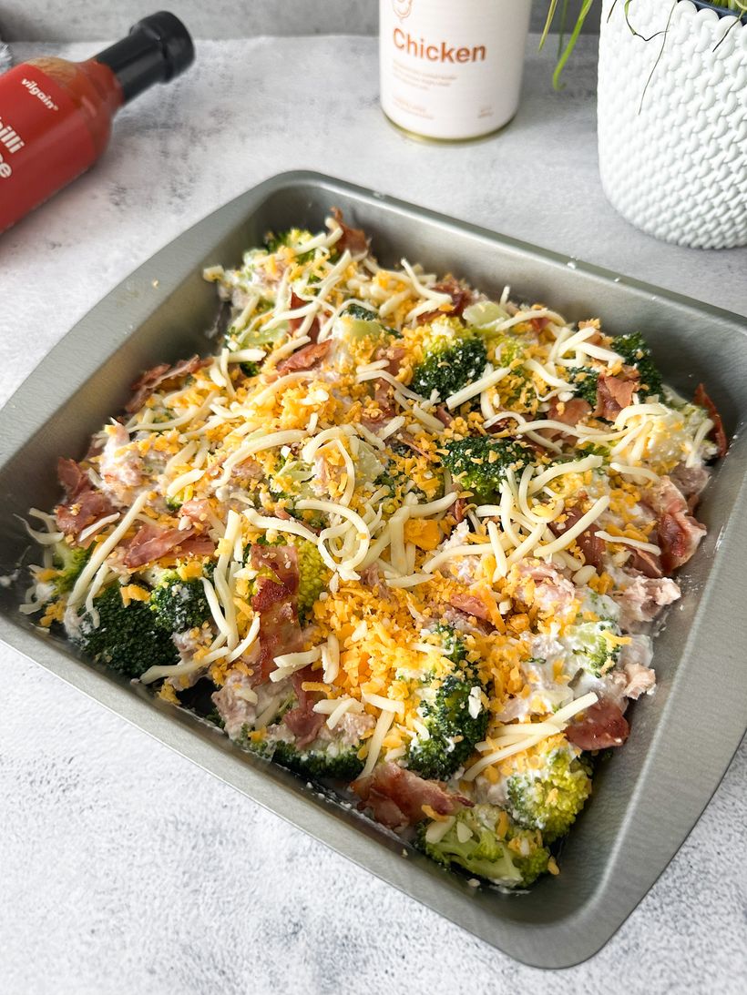 Chicken Broccoli Cheese Bake