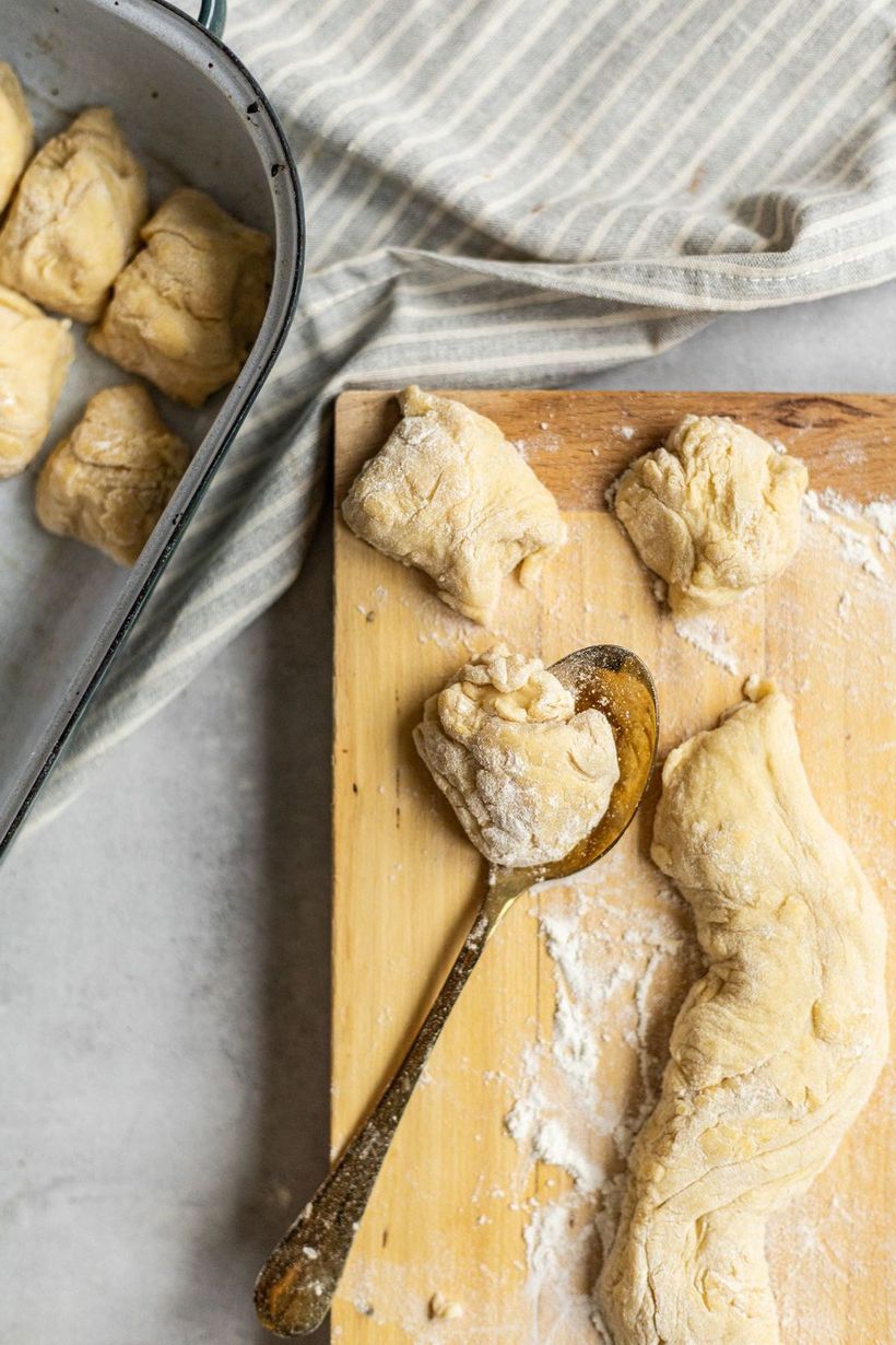 Dukátové buchtičky s vanilkovým krémom