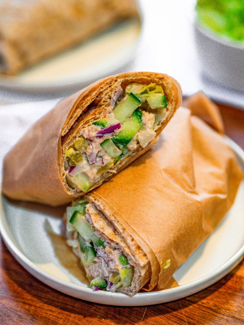 Burrito s trhaným kuřecím masem