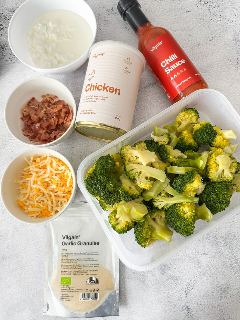 Chicken Broccoli Cheese Bake