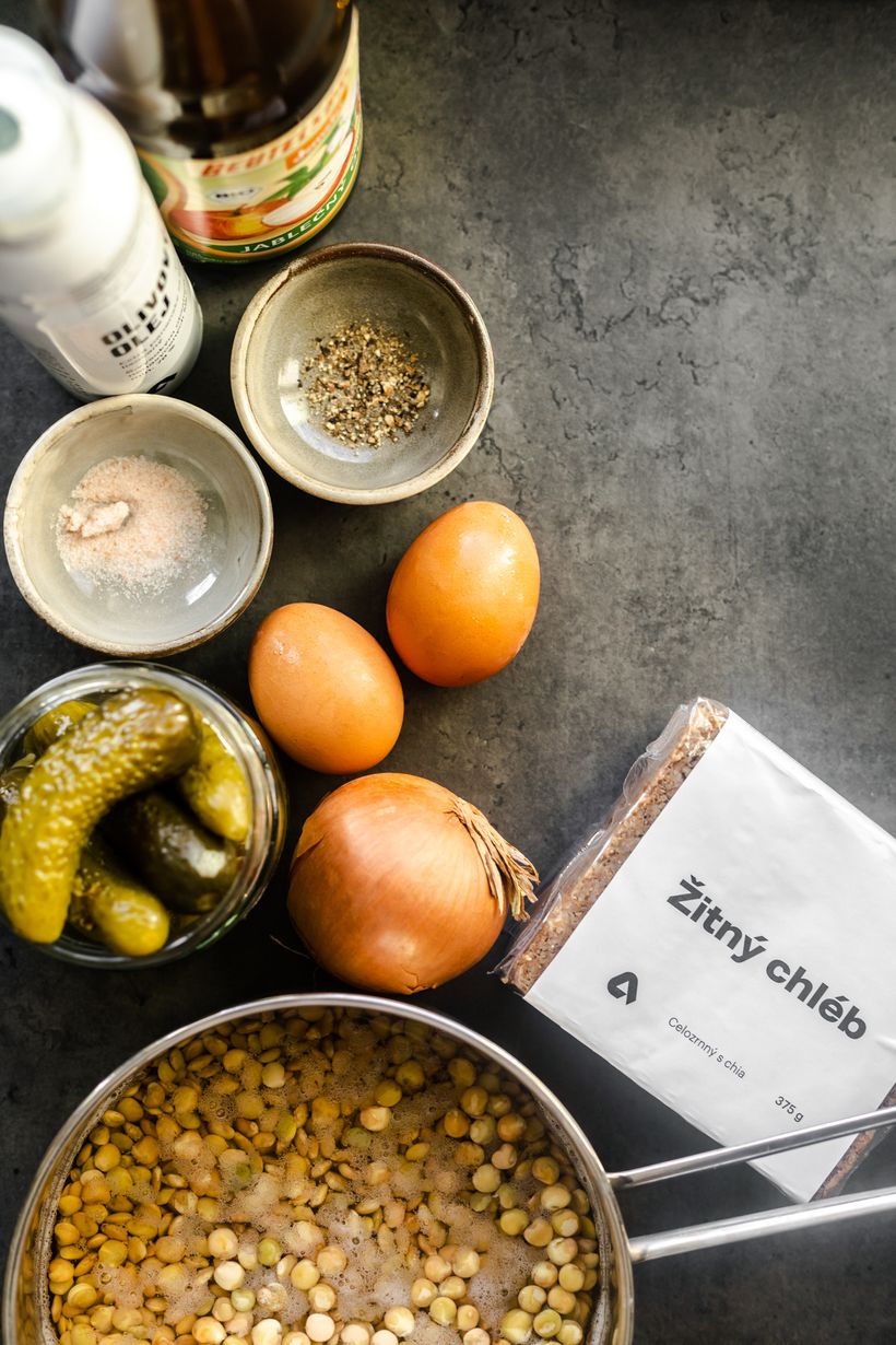 Čočka na kyselo bez mouky