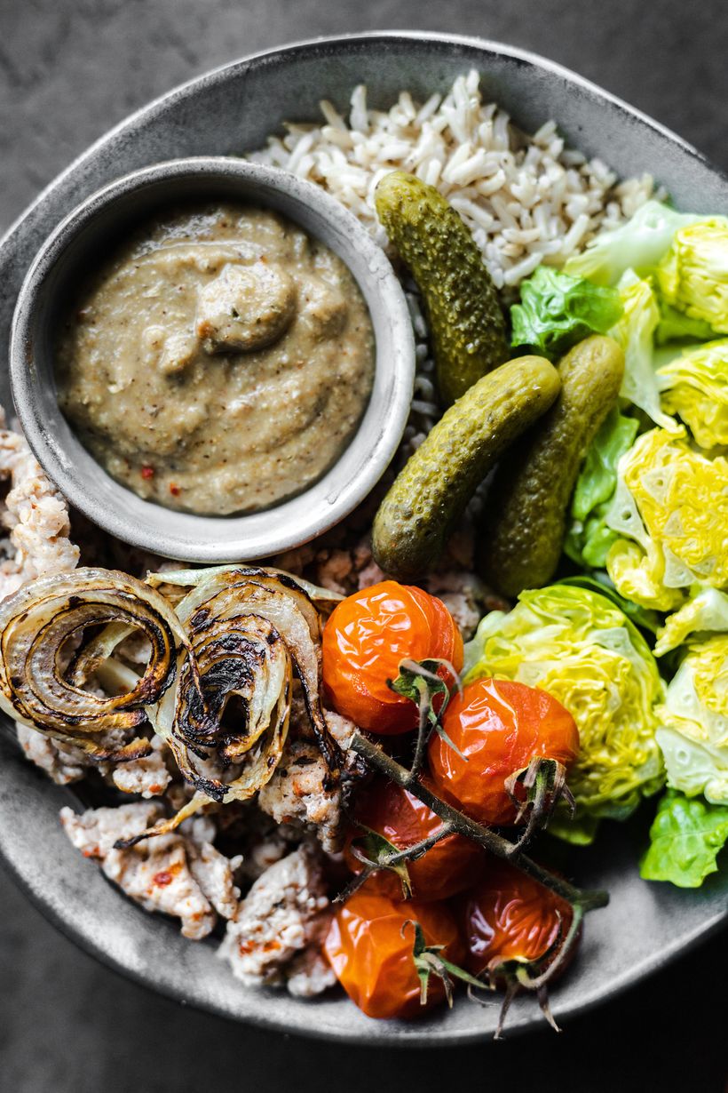 Miska plná chutí: Burger bowl