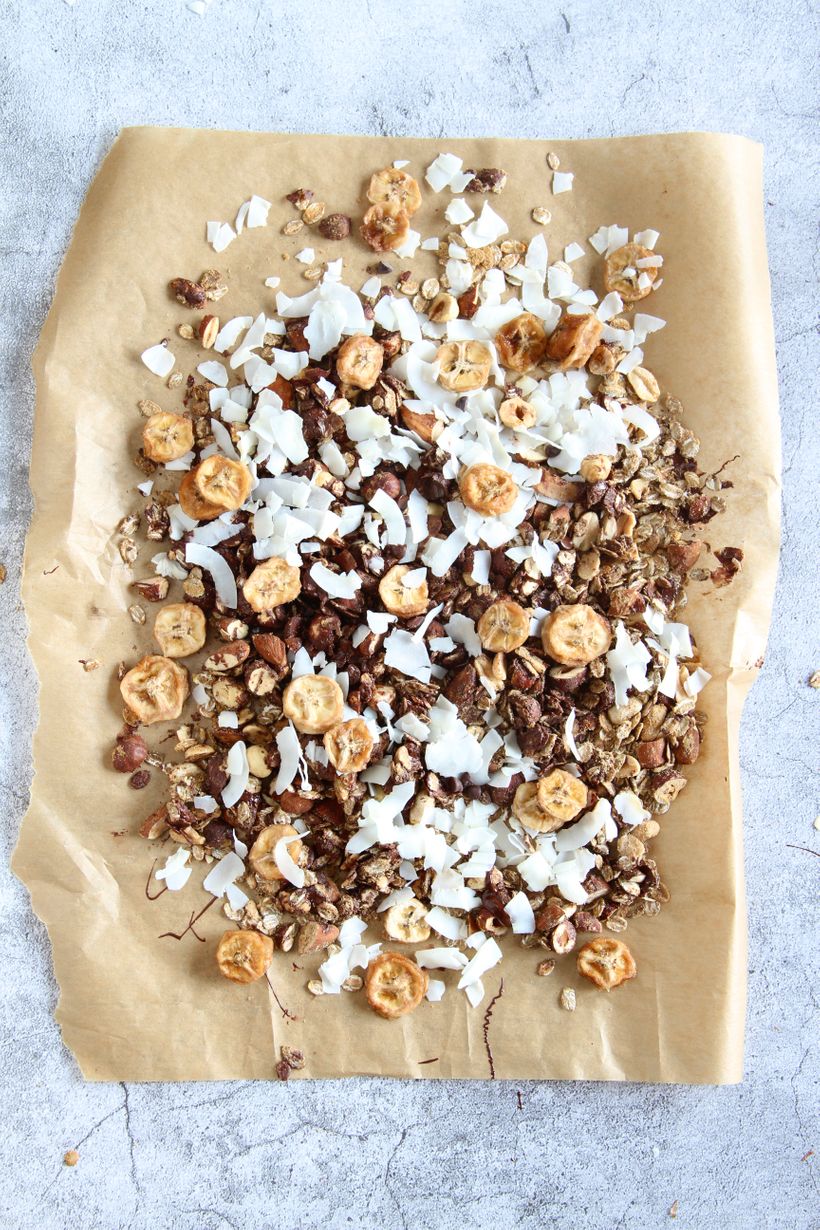 Domácí čokoládová granola