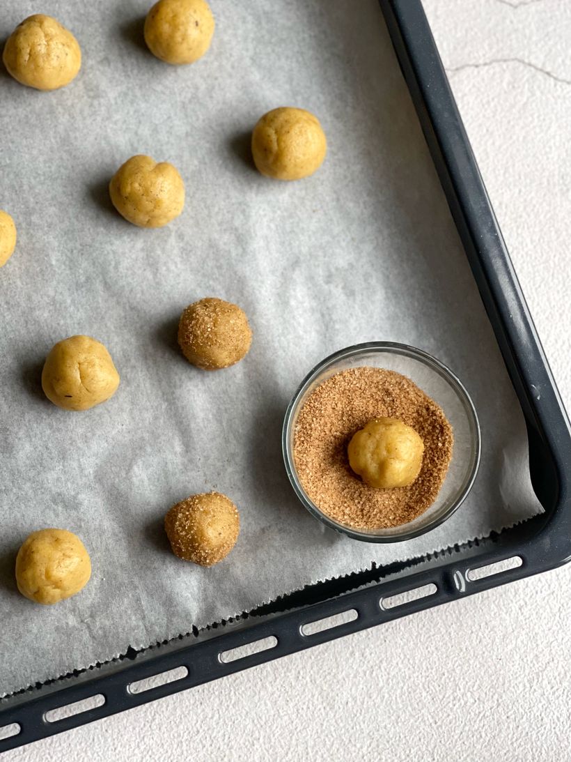Apple pie cookies – sušienky s karamelizovanými jablkami