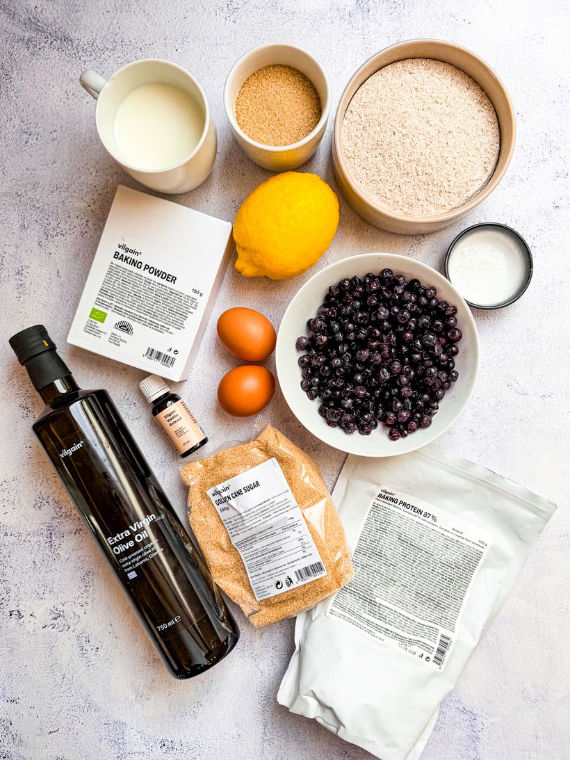 Chec cu lămâie și afine