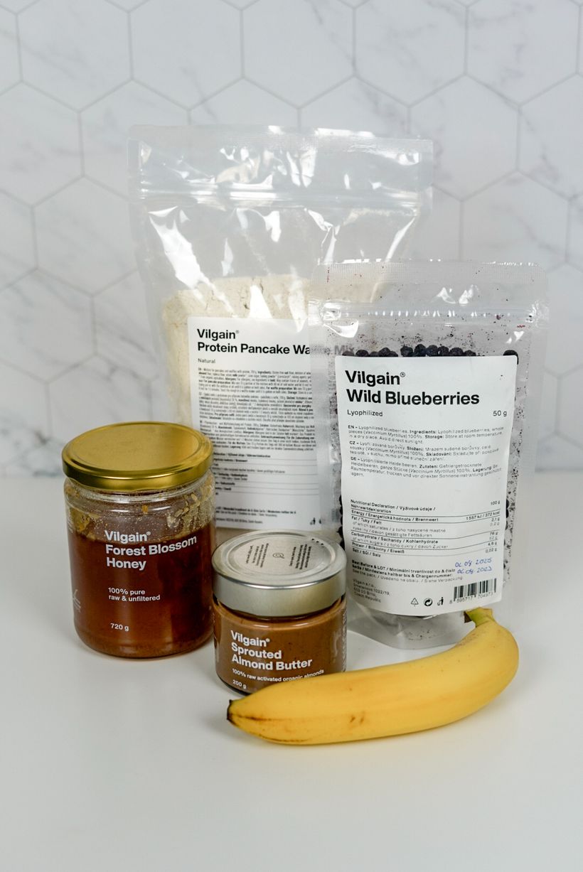 Mini banánové lívanečky