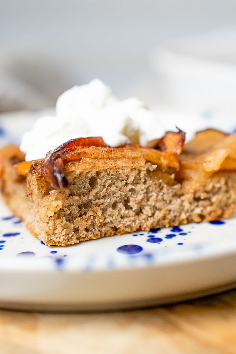 Apfel-Cobbler mit Quark