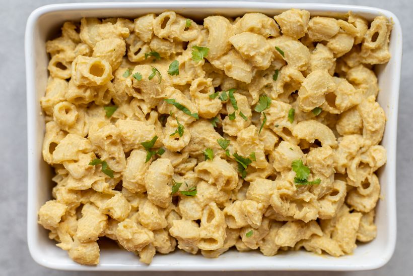 Vegan mac and cheese