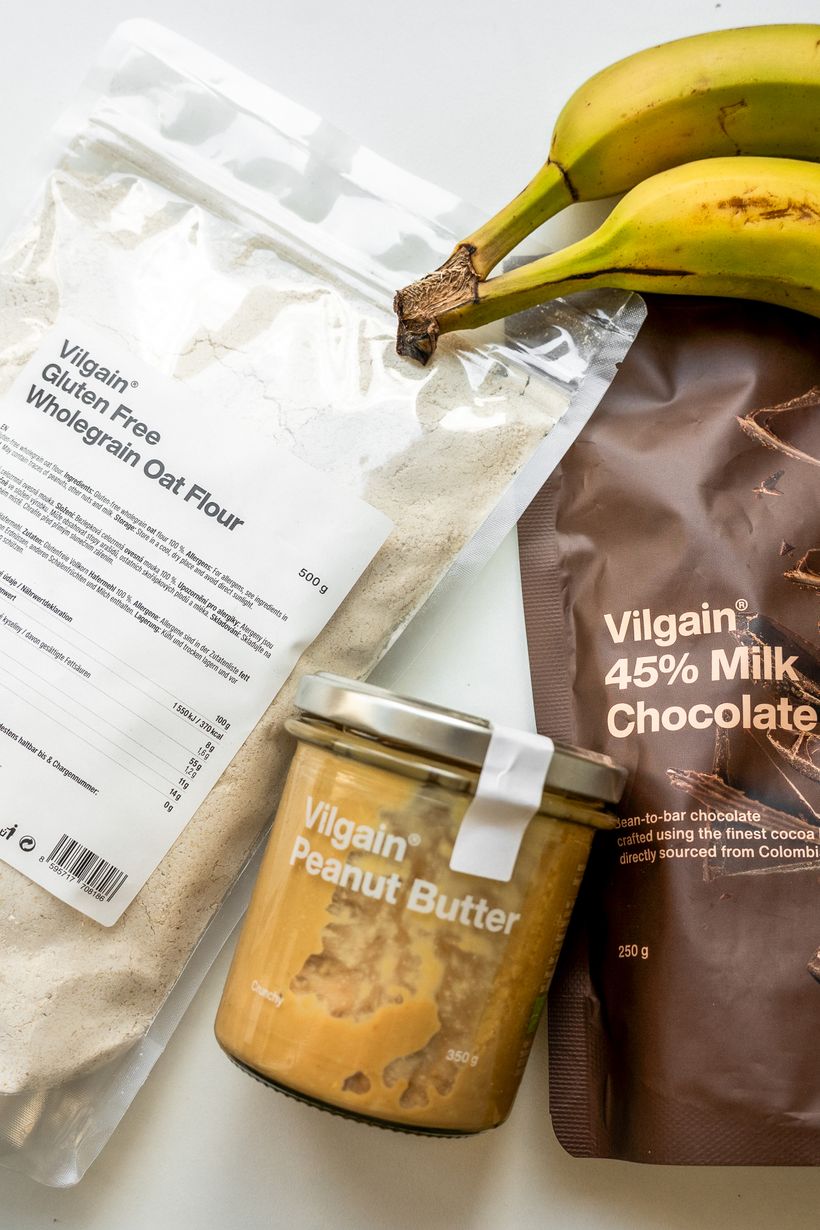 Biscuiți à la banana sandwich