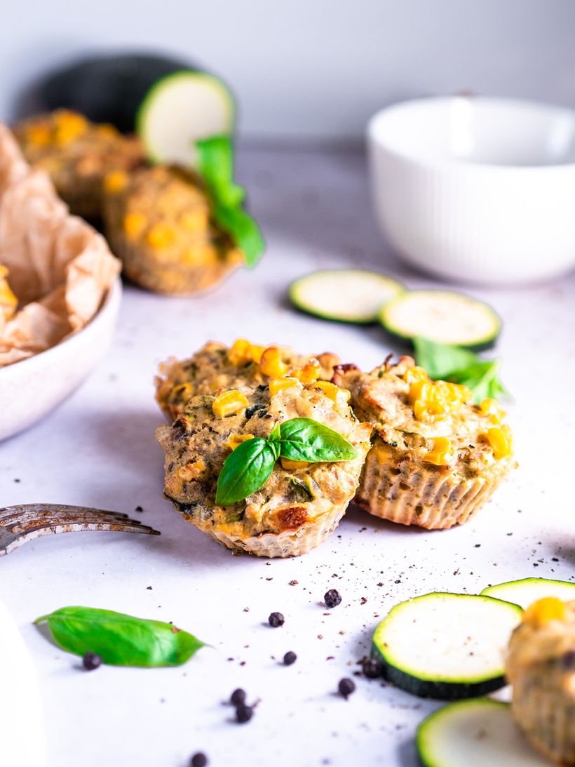 Slané tuňákové muffiny