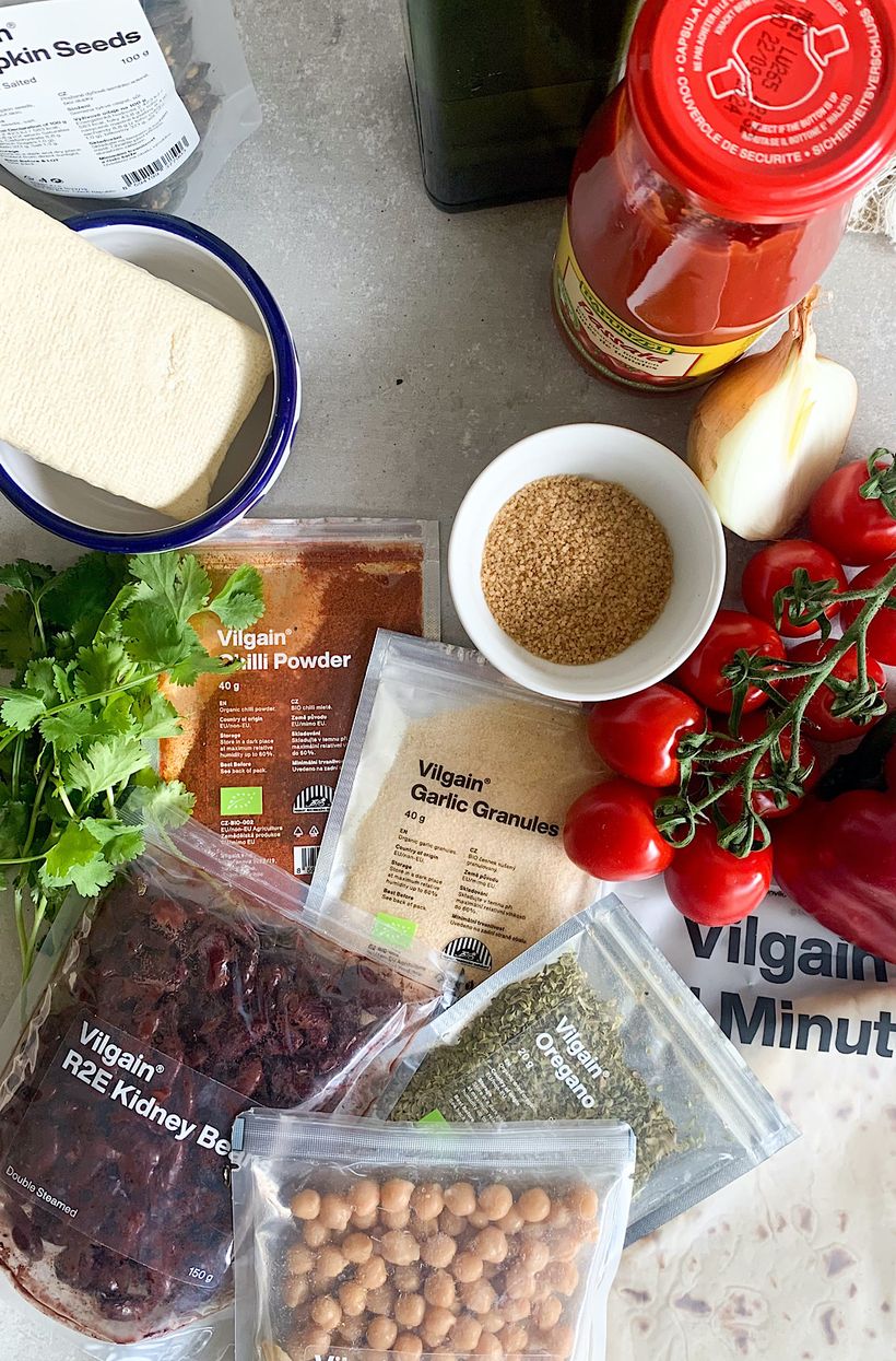 Vegan Shakshuka, na které si pochutná i jedlík masa