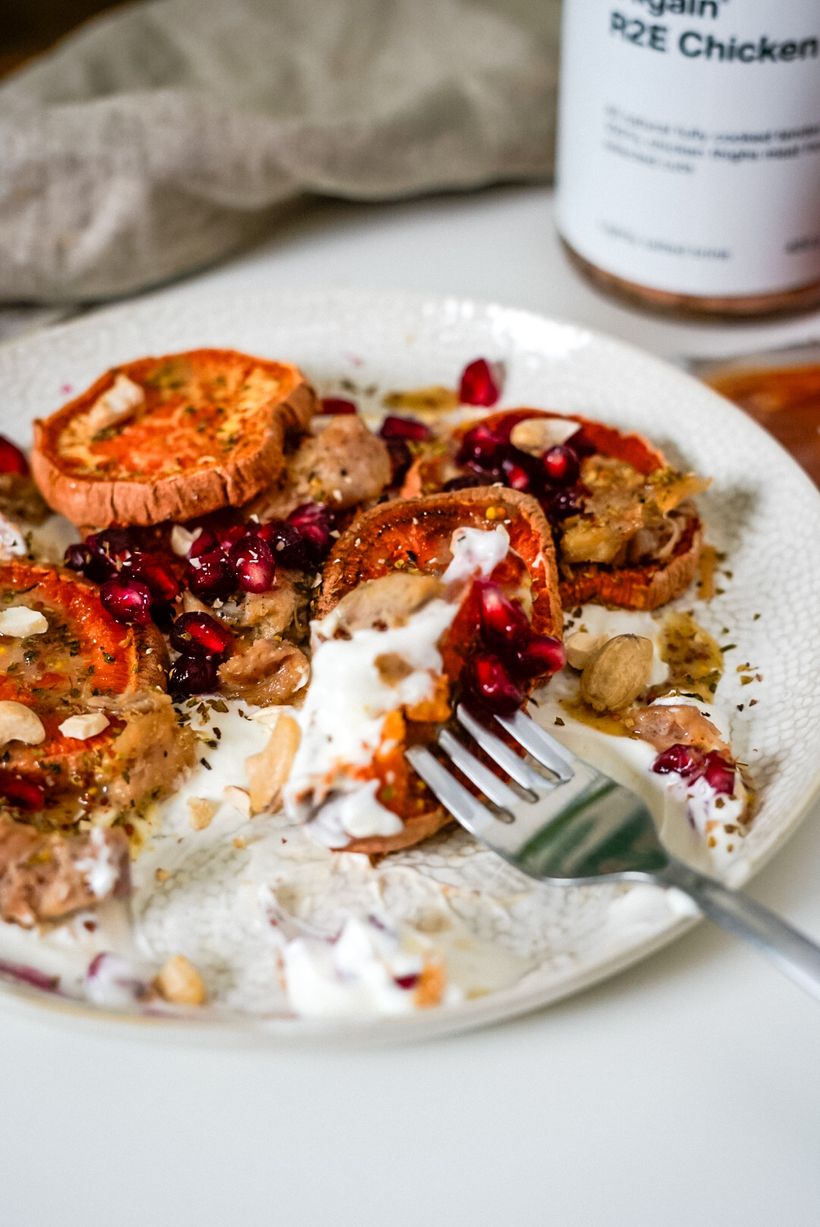 Bowl s batáty a kuřecím masem