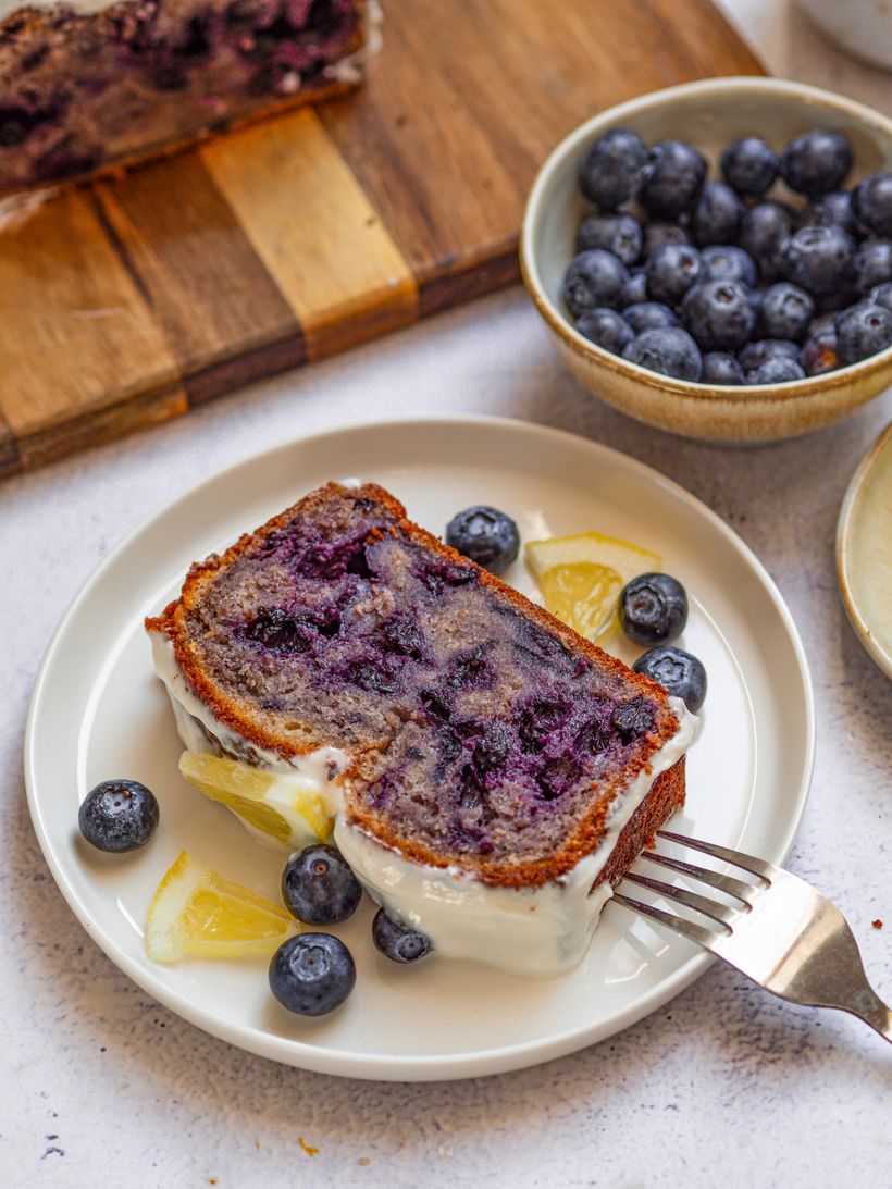 Chec cu lămâie și afine