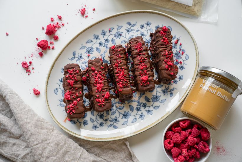 PB&J Brownie Bars