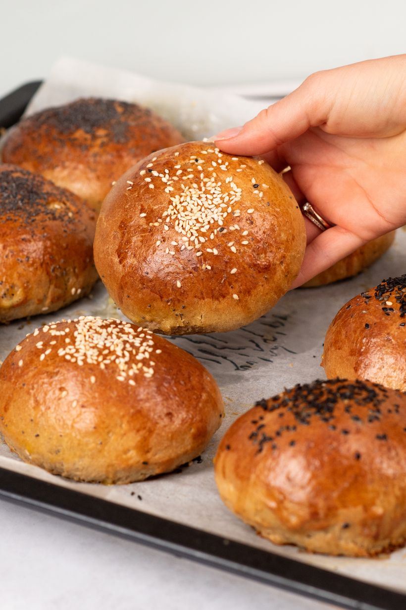 Domácí bulky na burger