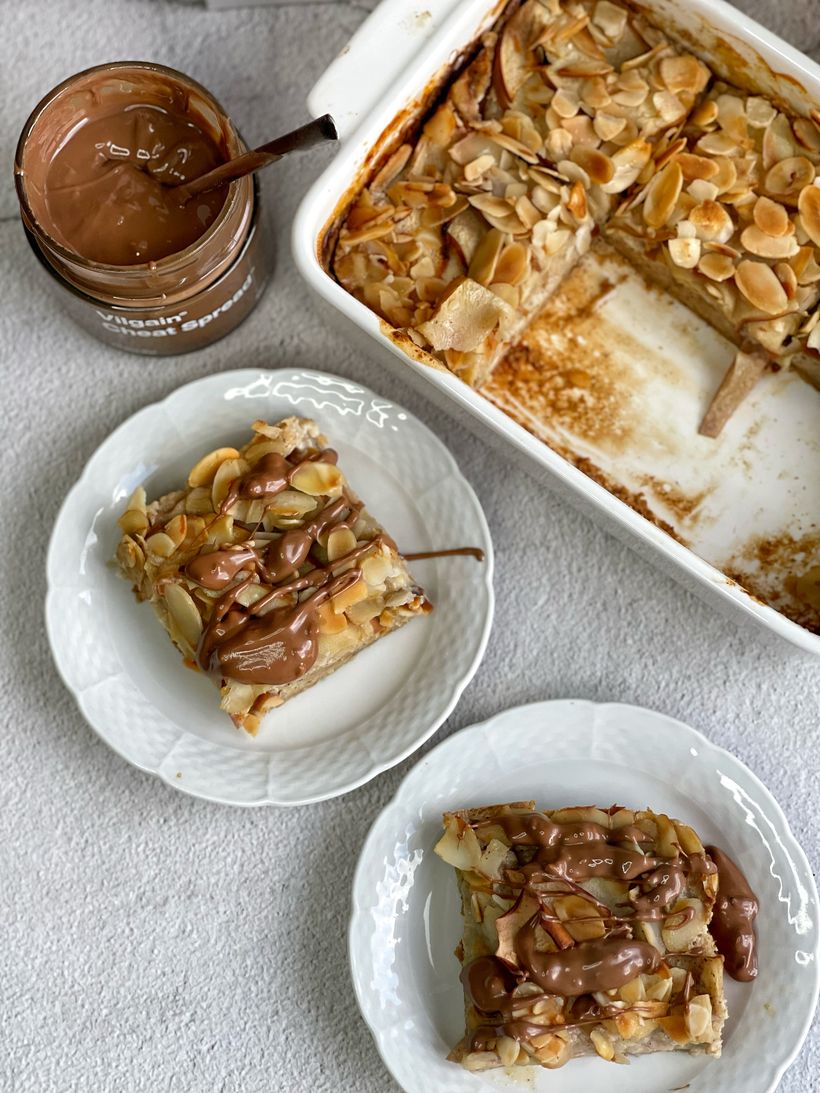 Jablečné baked oats