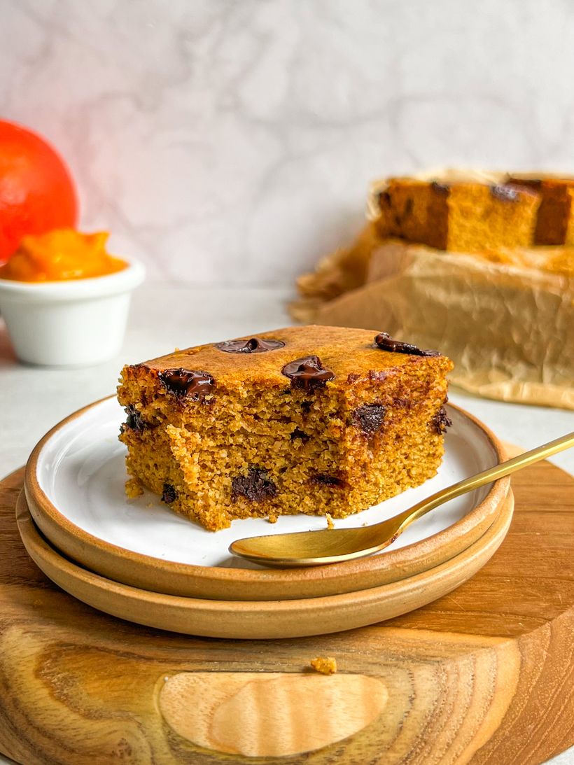 Gluten Free Chocolate Chip Pumpkin Bars