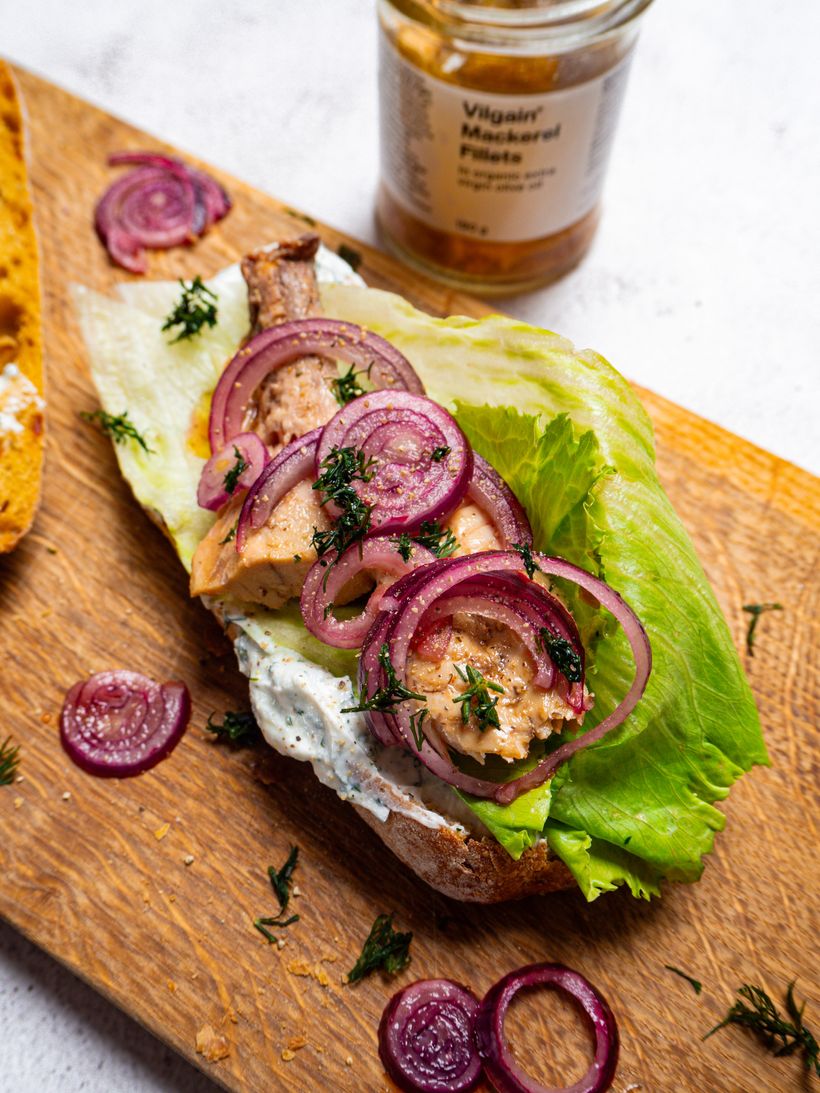 Istanbulský sendvič s makrelou