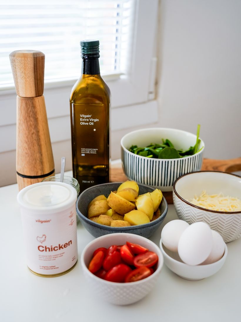 Bramborový quiche s kuřecím masem