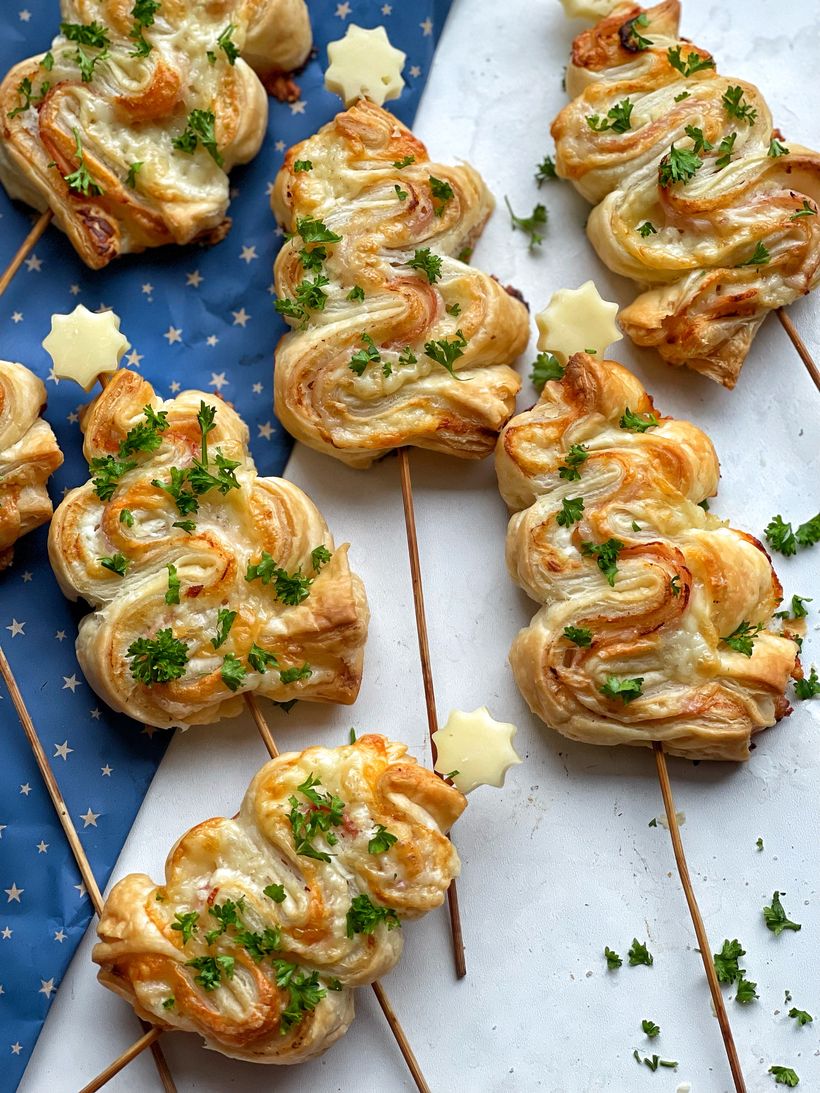 Slané stromčeky z listoveho cesta