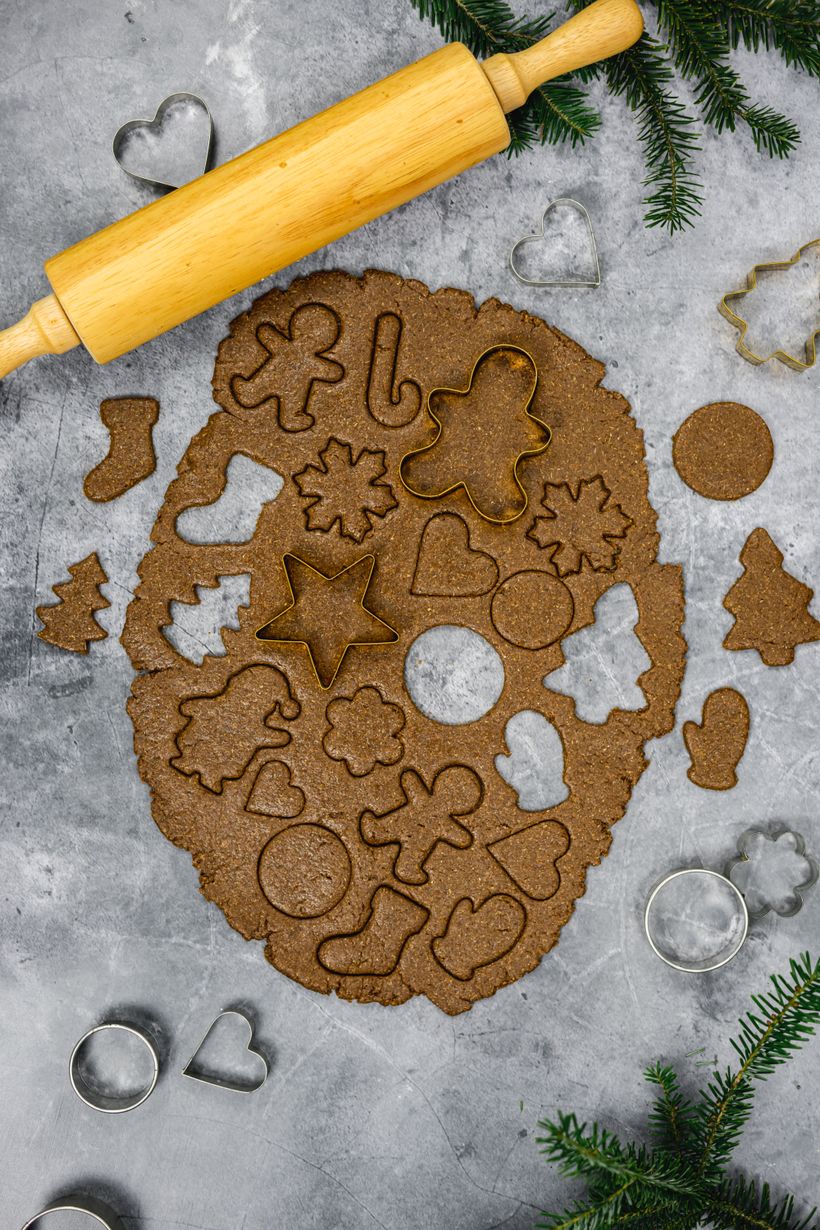 Okamžite mäkké vianočné medovníčky zo špaldovej múky