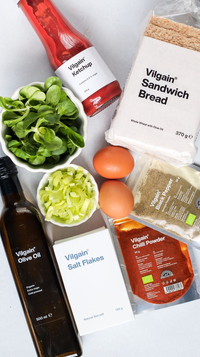 Vajíčkový sandwich alias eggcellent toast