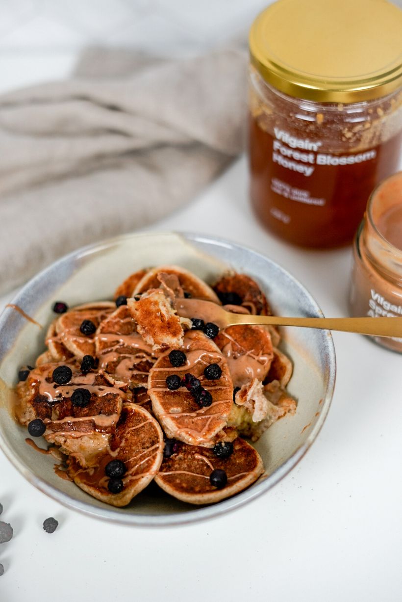 Mini banánové lívanečky