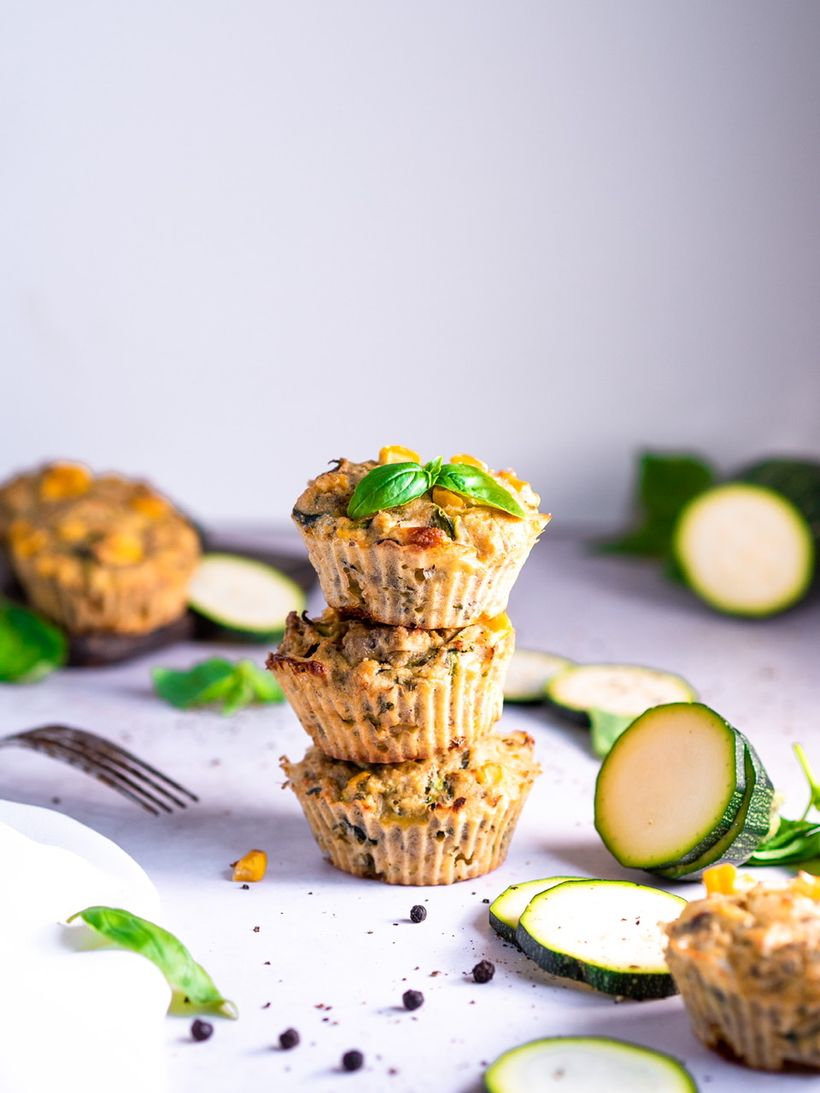 Slané tuňákové muffiny