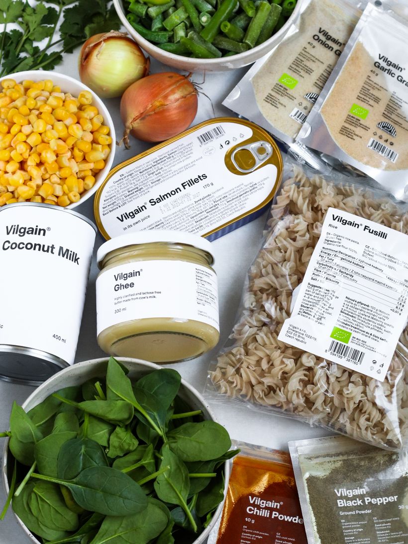 Krémové cestoviny s lososom