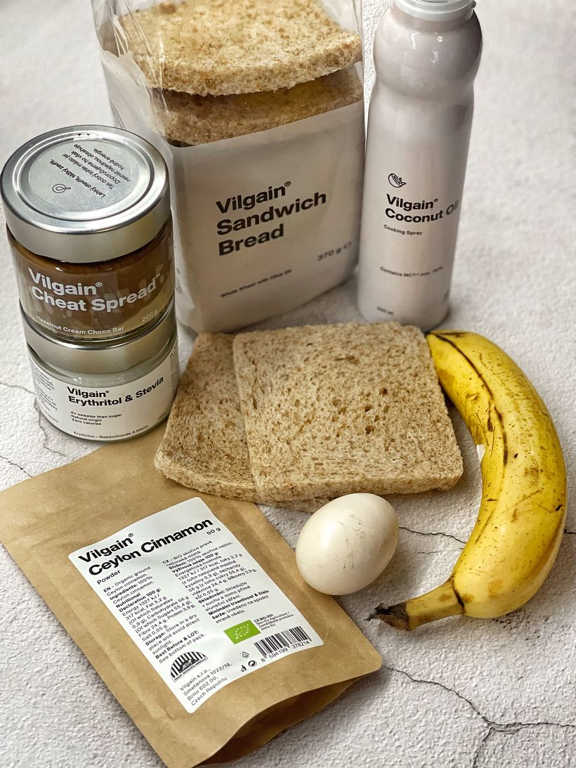 Skořicové rolky z toustového chleba