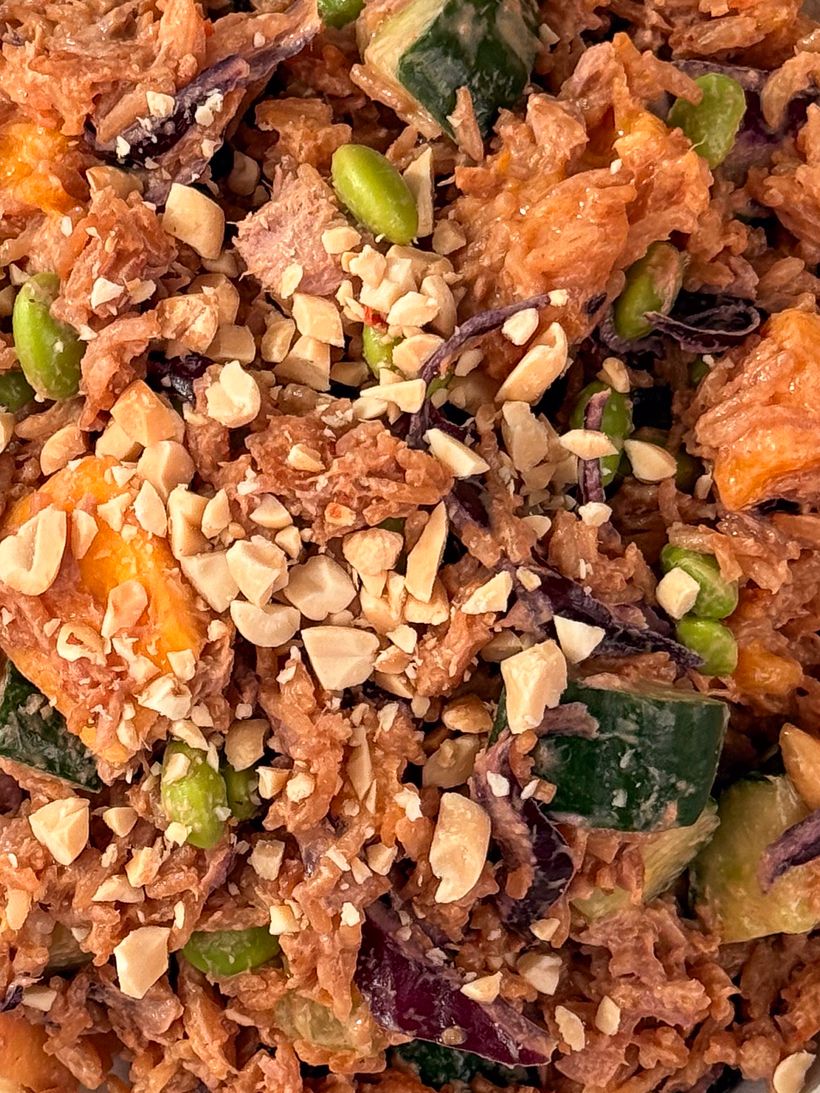 Crispy Rice Salad s tuňákem