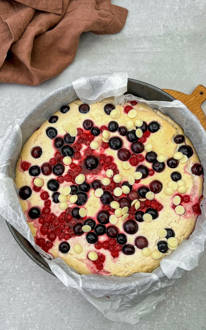 Proteínový cheesecake bez lepku