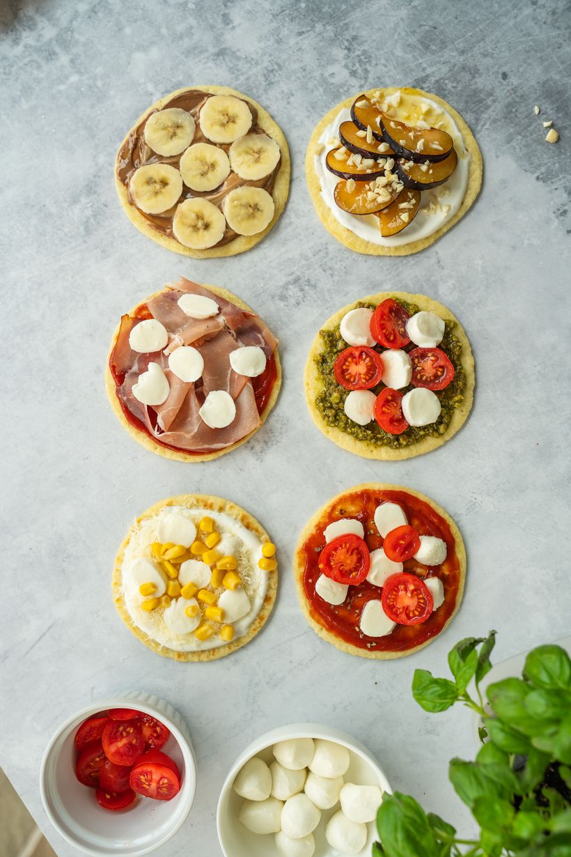 Homemade Mini Pizzas