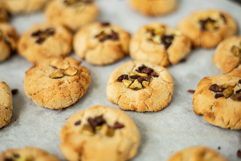 Zdravé cookies len z 5 ingrediencií. Značka: vegan, gluten free