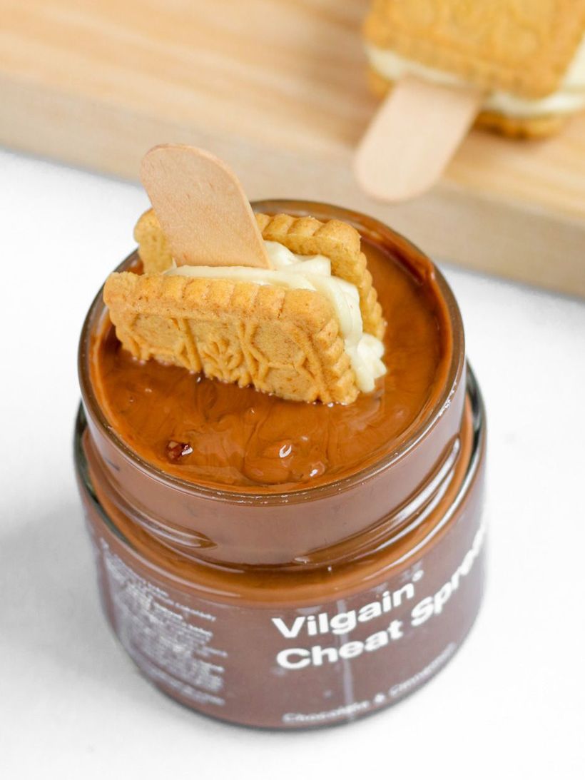 Zmrzlinky ze sušenky bez cukru