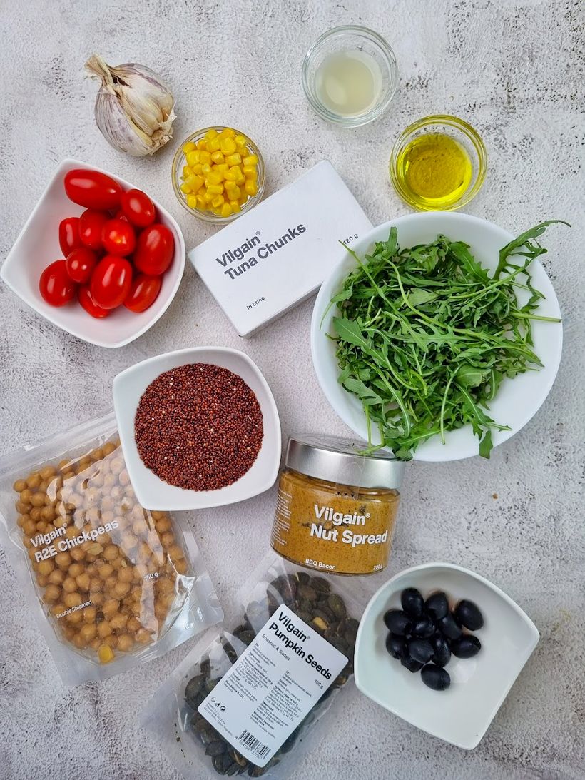 Tuňákový salát s quinoou