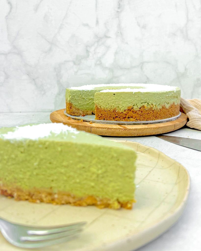 Matcha cheesecake