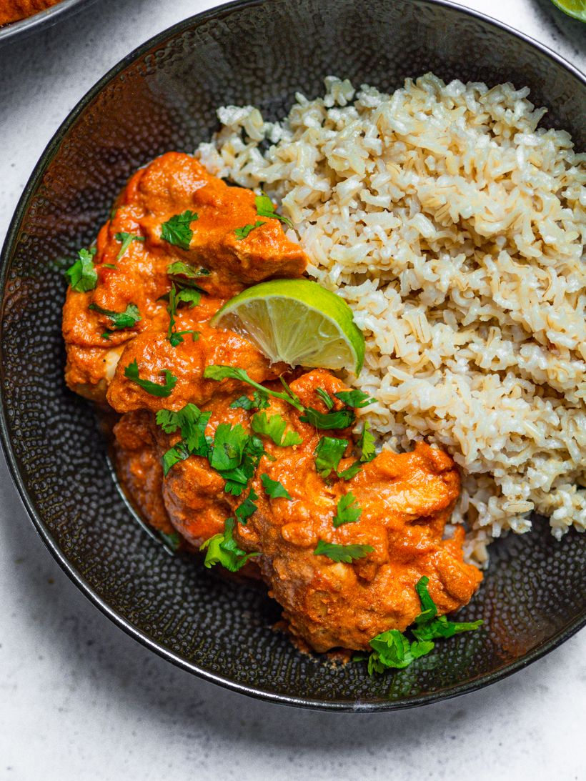 Kuřecí tikka masala s rýží