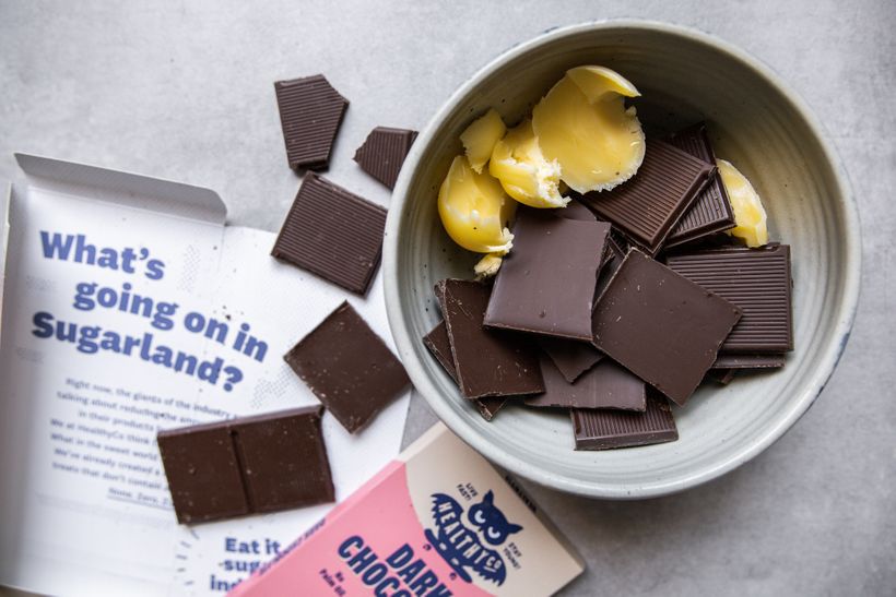 Schoko-Käsekuchen-Brownies mit Quark