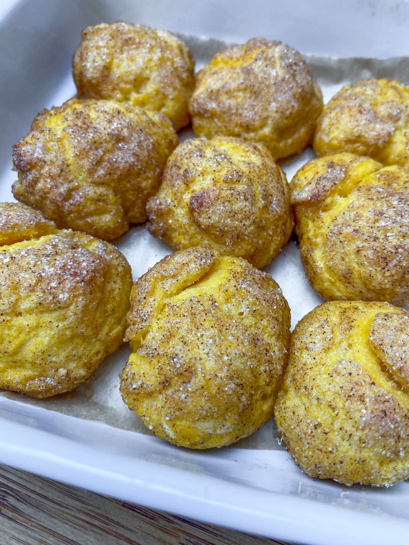 Dýňové bochánky se skořicí