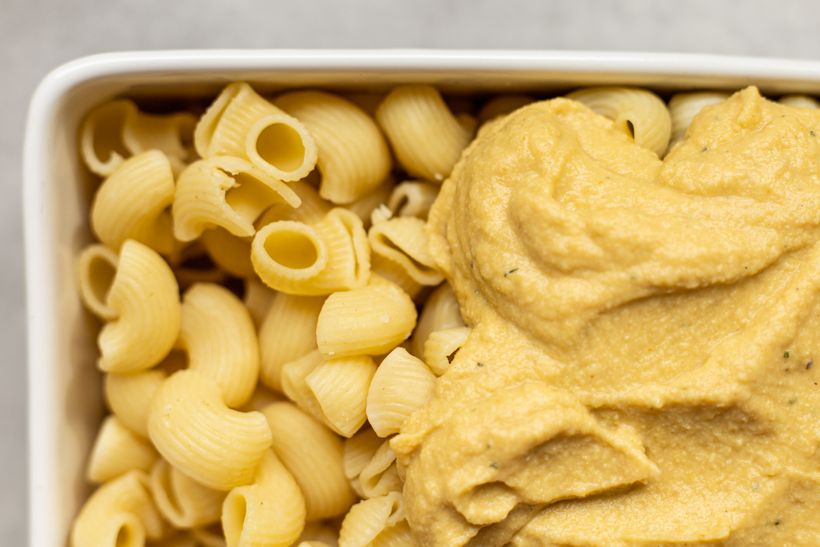 Vegan mac and cheese