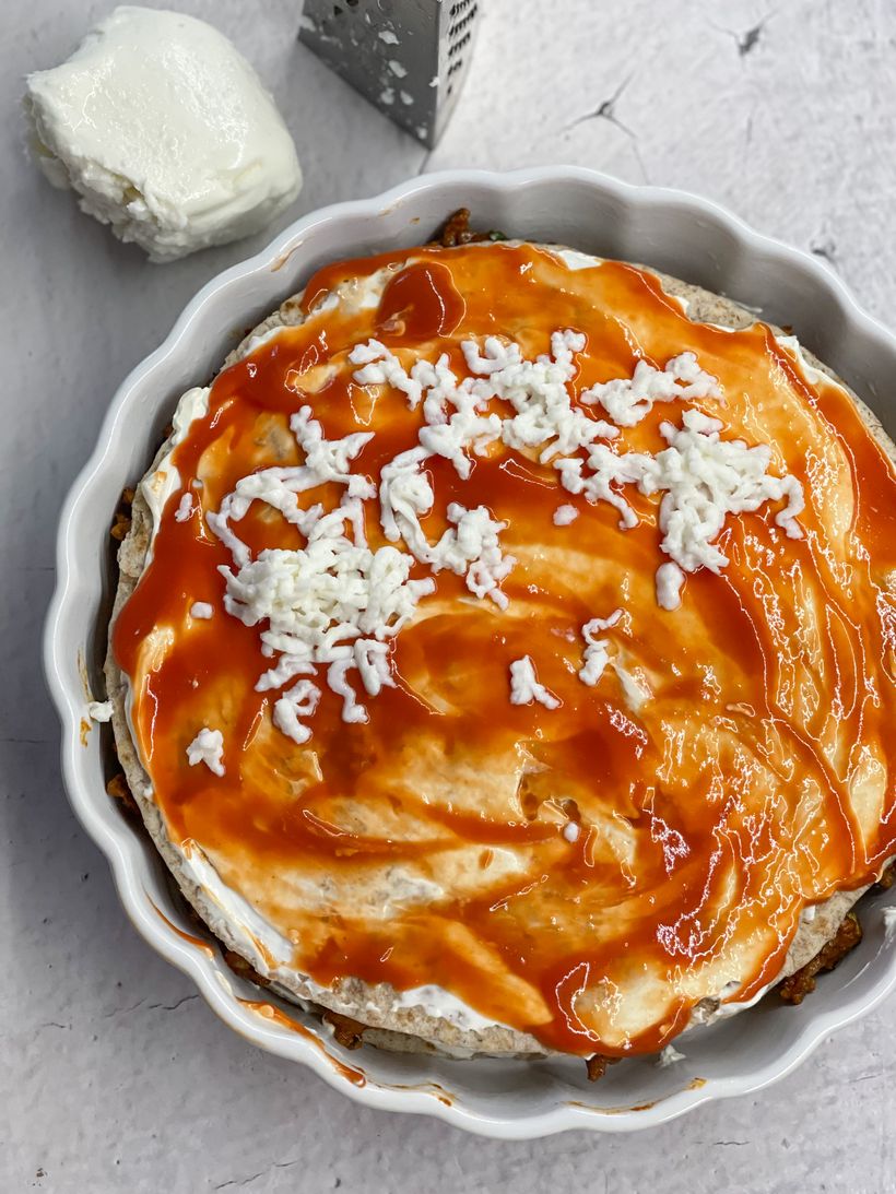 Rychlé lasagne z tortilly