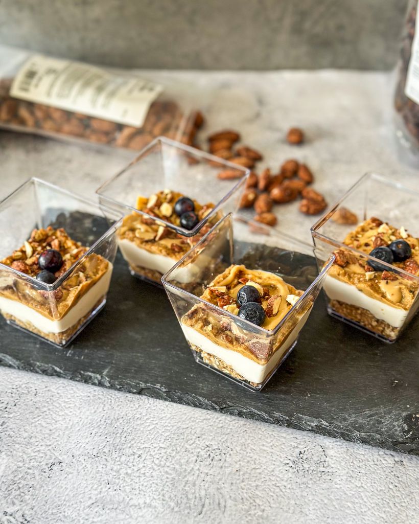Karamelový cheesecake do skleničky